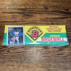 1989 Bowman Baseball MLB Factory Set Sealed Unopened Ken Griffey Jr. Rookie Card - Image 3