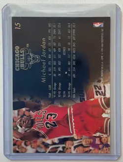 1995-96 Fleer Flair Michael Jordan #15 - Image 2