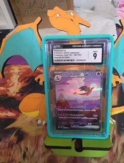 Charizard ex 201/165 Sv2a: Pokemon Card 151 Holo (Japanese) - Image 1