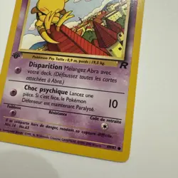 POKEMON ABRA FRENCH 1ST EDITION CARD 49/82 - Image 3