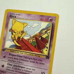 POKEMON ABRA FRENCH 1ST EDITION CARD 49/82 - Image 4