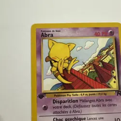 POKEMON ABRA FRENCH 1ST EDITION CARD 49/82 - Image 5