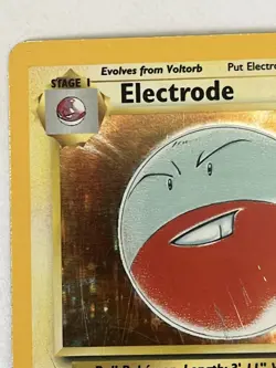 Electrode 2/64 Jungle Set Rare Holo Vintage Pokemon TCG Card HP - Image 4