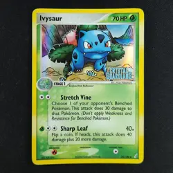 Ivysaur 35/100 Holo - Crystal Guardians - Pokemon Card - Image 1