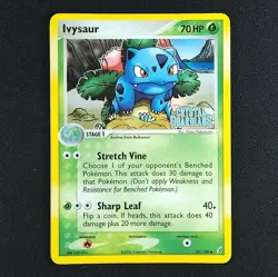Ivysaur 35/100 Holo - Crystal Guardians - Pokemon Card - Image 3