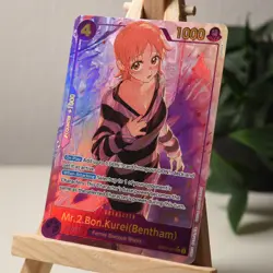 One Piece Card Game - MR.2.BON.KUREI (Bentham) Alt Art (EB01-061 SEC) - English - Image 1