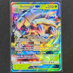 Golisopod GX - 17/147 - Ultra Rare - Burning Shadows - Pokemon Card - NM/M - Image 1