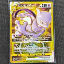 Mewtwo VSTAR - 086/078 - Secret Rare - Pokemon GO - Pokemon Card - NM/M - Image 1