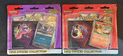 Pokemon TCG Ascended Heroes Gastly Tech Sticker 3-Pack Blister New Sealed - Image 1