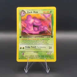 Dark Muk 41/82 Uncommon Pokemon Team Rocket Pokemon 1st Edition LP - Image 1
