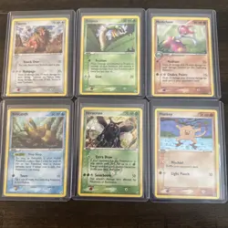 Pokemon TCG Hidden Legends 6 Card Lot LP/NM, Tauros & Heracross Reverse Holo Lot - Image 1