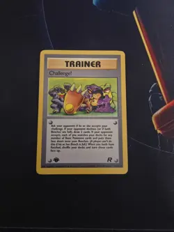 Pokemon Card Uncommon Challenge! 1st Edition 74/82 - Image 1