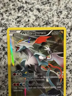 Pokemon White Kyurem XY81 Black Star Promo Holo Rare LP - Image 2