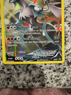 Pokemon White Kyurem XY81 Black Star Promo Holo Rare LP - Image 3