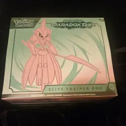 Pokemon TCG: PARADOX RIFT - IRON VALIANT - ETB Sealed & Protector Included - Image 1