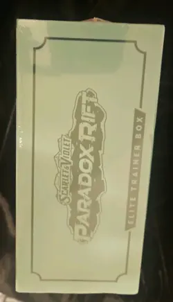 Pokemon TCG: PARADOX RIFT - IRON VALIANT - ETB Sealed & Protector Included - Image 5
