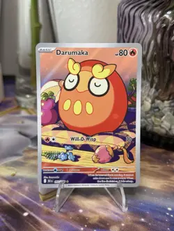 Darumaka 097/086 Black Bolt White Illustration Rare English Pokemon TCG - Image 1