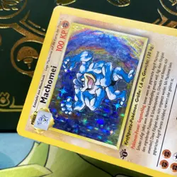 Pokemon GERMAN Machamp 8/102, Base Set, 1st Edition, Holo LP - Image 4