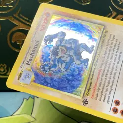 Pokemon GERMAN Machamp 8/102, Base Set, 1st Edition, Holo LP - Image 5