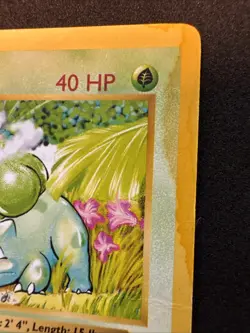 Pokemon Bulbasaur Base Set 1st Edition 44/102 Shadowless Damaged (DMG) English - Image 4