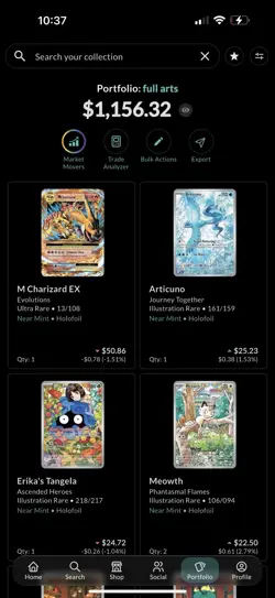 Pokemon Card Lot EXs, Full Arts and SRs 248 Cards! - Image 1