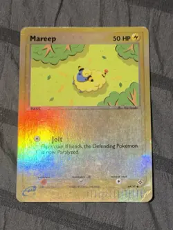 [DAMAGED] Pokemon EX Dragon Mareep 64/97 Reverse Holo - Image 1