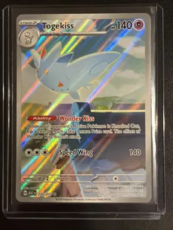 Togekiss 235/217 Pokemon TCG Ascended Heroes Illustration Rare NM - Image 1