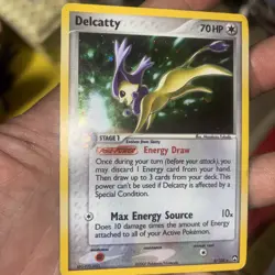 Pokemon - Delcatty - Power Keepers - 8/108 - Holo Rare - LP with SWIRL - Image 1