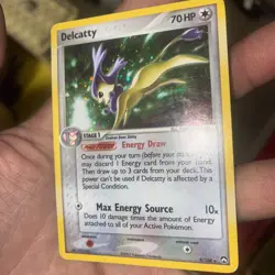 Pokemon - Delcatty - Power Keepers - 8/108 - Holo Rare - LP with SWIRL - Image 3