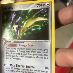Pokemon - Delcatty - Power Keepers - 8/108 - Holo Rare - LP with SWIRL - Image 4