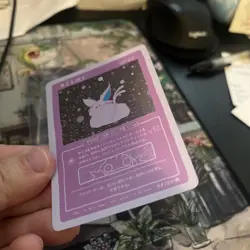 Wrenny Moo Espeon Holo Pokemon Card 40/50 Custom Derpy TCG - Image 4