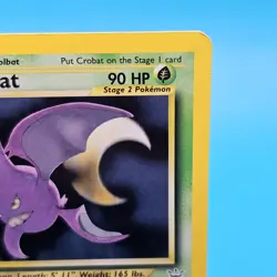 Crobat 4/64 Neo Revelation Holo Pokemon TCG - Image 3