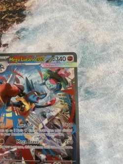 Mega Lucario EX 179/132 Mega Evolution *MINT* - Image 4