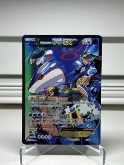 Team Aqua's Kyogre EX 6/34 2015 Pokemon TCG Double Crisis - Image 1