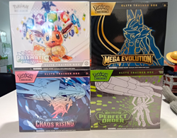 Pokemon TCG Elite Trainer Box Lot of 4 *Read Description*Send Offer* - Image 1