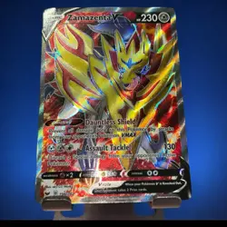Pokemon TCG - Zamazenta V 196/202 - Sword & Shield Base - Full Art - Image 1