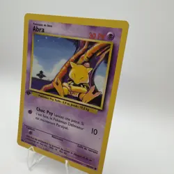 1999 Pokemon FRENCH ABRA Base Set 43/102 1st Edition MINT Gradable - Image 2