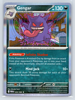 Gengar 050/088 Reverse Holo: Perfect Order Pokemon TCG - NM - Image 1