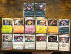 Pokemon TCG English Bulk Team Rocket Lot - Image 1