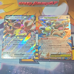 Pokemon TCG Kangaskhan EX & Mega Kangaskhan EX 2-Card Lot 162/217 104/132 ASC - Image 1