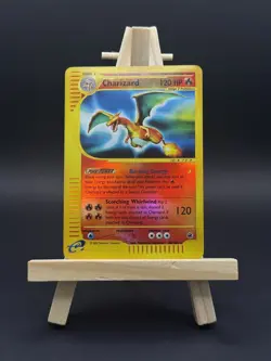 Charizard - 40/165 - Reverse Holo Rare Expedition Base Set - Pokemon Card - LP - Image 1
