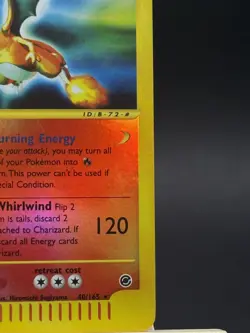 Charizard - 40/165 - Reverse Holo Rare Expedition Base Set - Pokemon Card - LP - Image 4