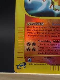 Charizard - 40/165 - Reverse Holo Rare Expedition Base Set - Pokemon Card - LP - Image 5