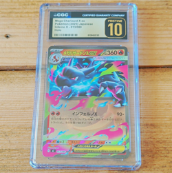 The Pokemon Company Pokemon TCG Mega Charizard X ex 013/080 Holo JP 2025 CGC 10 - Image 1