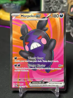 Morpeko ex 102/084 PITCH BLACK Ultra Rare English 2026 NM - Image 1