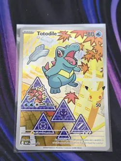 Pokemon TCG Totodile 048 Black Star Promo First Partners Collection Series 2 NM - Image 1
