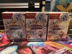 Pokemon TCG: (3) Prismatic Evolutions Booster Bundle Boxes. Brand New/Sealed - Image 1