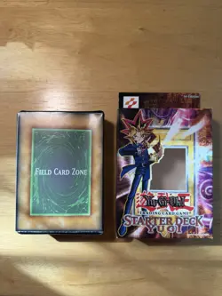 EMPTY BOX YuGiOh! 2002 Starter Deck Yugi 1st Edition w/ Game Mat ONLY - Image 1