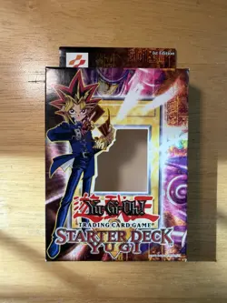 EMPTY BOX YuGiOh! 2002 Starter Deck Yugi 1st Edition w/ Game Mat ONLY - Image 2