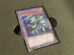 Konami Yu-Gi-Oh! 25th Anniversary Blue-Eyes Autographed 4 Card Holo JP - Image 5
